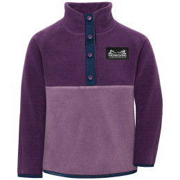 Detská mikina Didriksons Monte Kids Half Bu 6 Northen Purple fialová Northen Purple