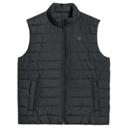 Pánska vesta 4F Vest Jacket M224 čierna DEEP BLACK