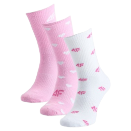 Ponožky 4F Socks Cas F394 (3Pack) mix2 MULTICOLOUR ALLOVER