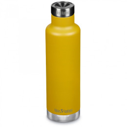 Nerezová termofľaša Klean Kanteen Insulated Classic Narrow 25oz (w/Pour Through Cap) žltá