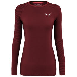 Dámske tričko Salewa Cristallo Warm Amr W L/S Tee.