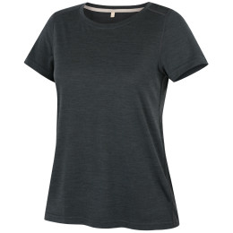 Dámske tričko MOOA Merino Lyolite Horizon 150 Comfy čierna black melange