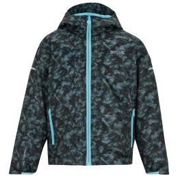 Detská bunda Regatta Printed Lever II ChiBluScCamo tmavomodrá ChiBluScCamo