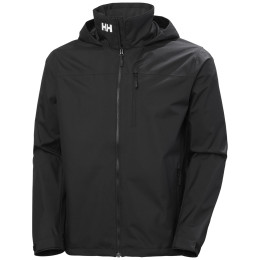 Pánska bunda Helly Hansen Crew Hooded Jacket 2.0 čierna Black