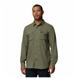 Pánska košeľa Columbia Silver Ridge™ Utility II LS Shirt zelená Stone Green