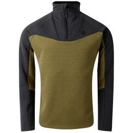 Pánska funkčná mikina Dare 2b Dignify IV Core Stretch khaki/čierna Black/Martini Olive