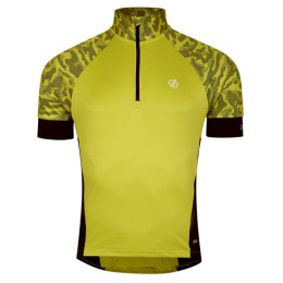 Pánsky cyklistický dres Dare 2b Stay The Course IIII žltá