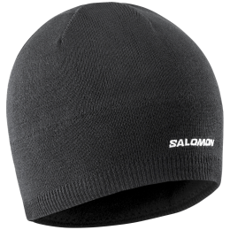 Čiapka Salomon Salomon čierna DEEP BLACK