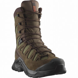 Pánske topánky Salomon Quest Tracker High Gore-Tex hnedá Earth Brown / Ranger Green / Black