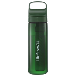 Filtračné fľaša LifeStraw Go 2.0 Water Filter Bottle 650 ml tmavozelená Terrace Green