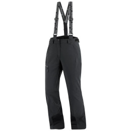 Dámske lyžiarske nohavice Salomon Brilliant Pant W čierna DEEP BLACK