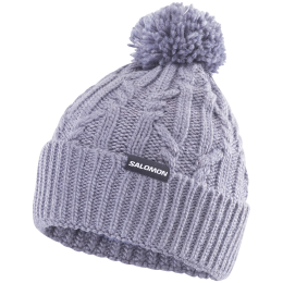 Čiapka Salomon Ivy Beanie modrá BLUE GRANITE