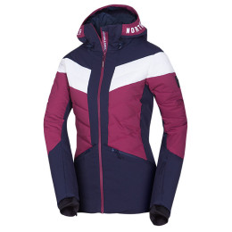 Dámska lyžiarska bunda Northfinder Ida červená/modrá
