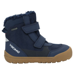 Detské zimné topánky Viking Outdoor Footwear Spruce Barefoot Warm GTX 2V Navy tmavomodrá Navy