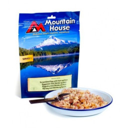 Dehydrované jedlo Mountain house Miešané vajíčka so šunkou 166 g