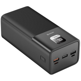 Powerbanka Swissten Power Line 40000 mAh 100W čierna Black