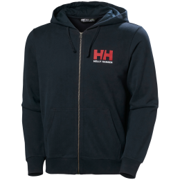 Pánska mikina Helly Hansen Hh Logo Full Zip Hoodie 2.0 tmavomodrá Navy