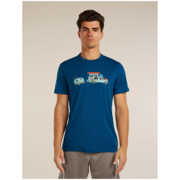 Pánske funkčné tričko Icebreaker Men Merino 150 Tech Lite SS Tee Transportage