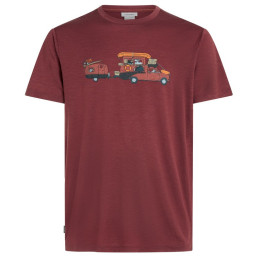 Pánske funkčné tričko Icebreaker Men Merino 150 Tech Lite SS Tee Transportage