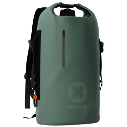 Nepremokavý vak Elements Gear Trek 2.0 - 60L (2 popruhy) zelená