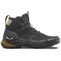 Pánske turistické topánky Salewa Puez 2 Mid Ptx M čierna Black/Black