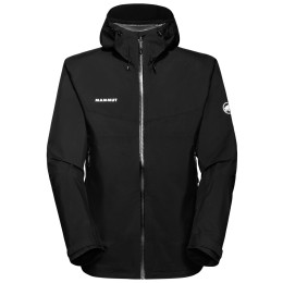 Pánska bunda Mammut Convey Tour HS Hooded Jacket čierna Black