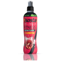Fitness nápoj Isostar PET L-Carnitine CAP 500ml Red fruits