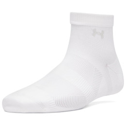 Dámske ponožky Under Armour UA Women's Vanish 3pk Qtr biela White / White / Halo Gray