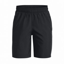 Detské kraťasy Under Armour Woven Graphic Shorts-BLK čierna Black