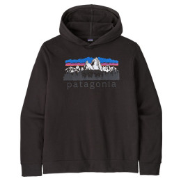 Pánska mikina Patagonia M's Fitz Roy Foothills Daily Hoody čierna Black