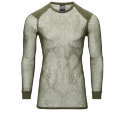 Pánska košeľa Brynje of Norway Tactical Wool Thermo Shirt w/inlay zelená Olive Green