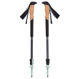 Trekové palice Black Diamond Pursuit Trekking Poles čierna/zelená Charcoal-Foam Green