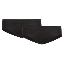 Dámske nohavičky Icebreaker Women Merino 150 Siren Hipkini 2 Pack čierna Black