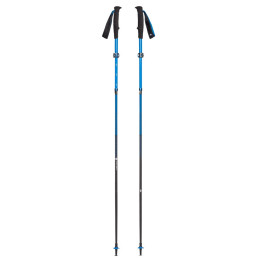 Trekové palice Black Diamond Distance Carbon FLZ Poles modrá/čierna Ultra Blue