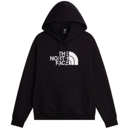 Pánska mikina The North Face Essential Drew Peak Regular Hoodie čierna TNF BLACK