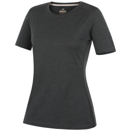 Dámske tričko MOOA Merino Lyolite 150 Short čierna black melange