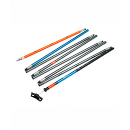 Lavínová sonda Ortovox Probe Alu 320+ modrá/oranžová Silver