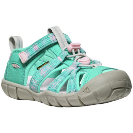Detské sandále Keen Seacamp II Cnx Children Bright Aqua/Giggle Pink svetlomodrá bright aqua/giggle pink