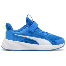 Detské topánky Puma Flyer 4 AC+ PS Racing Blue-Lime Squeeze- modrá Racing Blue-Lime Squeeze-PUMA White