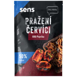 Jedlé červy Sens Korenení červíci - BBQ Paprika 12 g