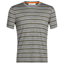 Pánske tričko Icebreaker Mens Wave SS Tee Stripe