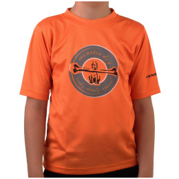 Detský cyklistický dres Axon Monster JR oranžová