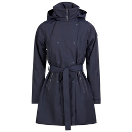 Dámsky zimný kabát Fundango Charlotte Trenchcoat tmavomodrá patriot blue