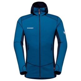 Pánska funkčná mikina Mammut Taiss Light ML Hooded Jacket Men modrá/svetlo modrá deep ice - marine 50554