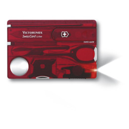 Multifunkčná karta Victorinox SwissCard Lite červená