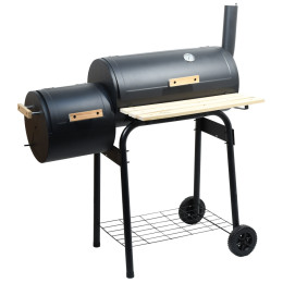 Gril na drevené uhlie Cattaro Smokie s udiarňou