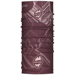 Nákrčník High Point Tau Scarf ružová/vínová Fig