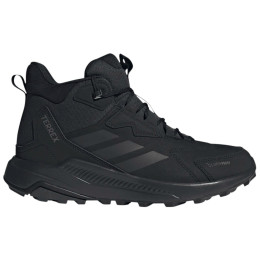 Pánske turistické topánky Adidas Terrex Anylander Leather Mid Climaproof čierna Cblack/Carbon/Grefou