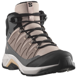 Dámske turistické topánky Salomon X-Adventure Coldrush Waterproof béžová Etherea / Iron / Mahogany Rose