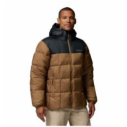 Pánska bunda Columbia Puffect™ Iv Hooded Jacket hnedá Delta, Black